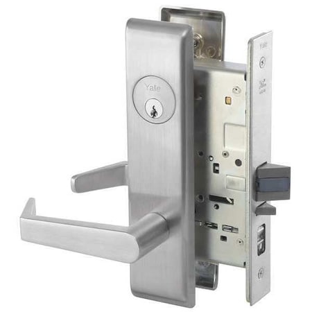 Assa Abloy Accentra Lever Lockset, Mechanical, Entrance AUCN8807FL x 626 x YMS