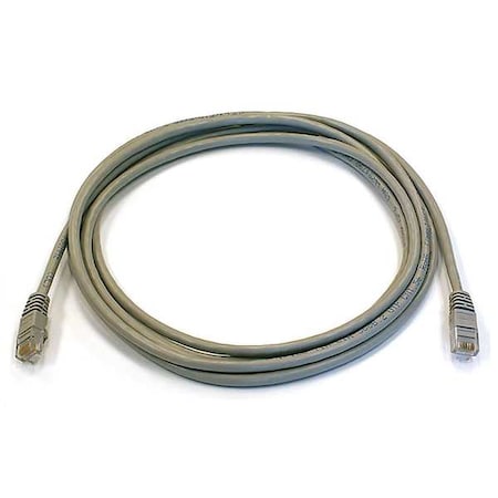 Monoprice Ethernet Cable, Cat 6, Gray, 10 ft. 3437 | Zoro