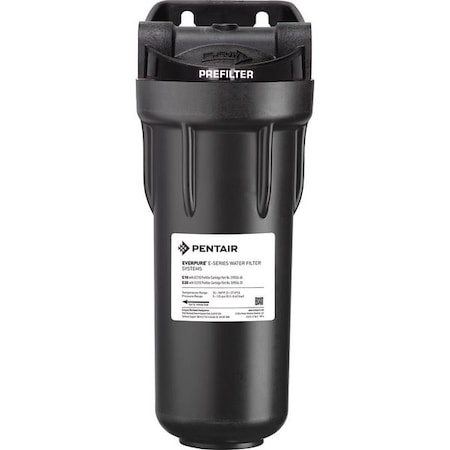 Everpure Water Filter System, 4 gpm, 10 Micron, 12 1/2 in H EV979580-75