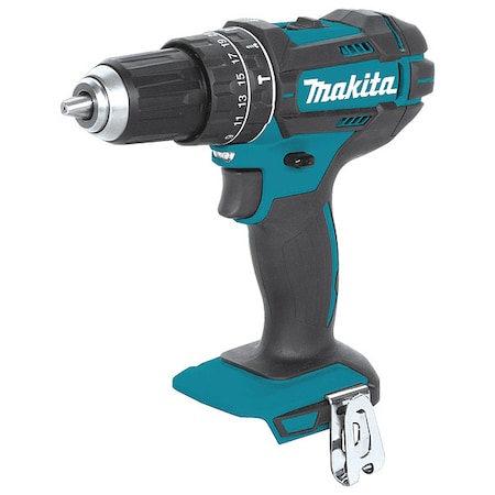 MAKITA 18.0 V Hammer Drill, Bare Tool, 1/2 in Chuck XPH10Z