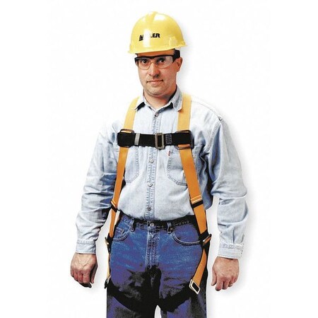 Miller Full Body Harness, Universal, Polyester T4000/UAK