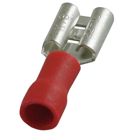 Power First Female Disconnect, Red, 22-16AWG, PK100 5WHC3