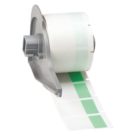 Brady Cartridge Label, Green/Translucent, Labels/Roll: 250 M71-31-427-GN