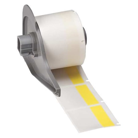 Brady Cartridge Label, Yellow/Translucent, Labels/Roll: 250 M71-32-427-YL