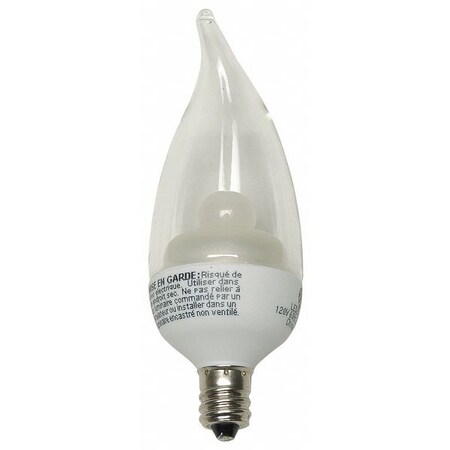 Current LED Light Bulb, CA11,3000K, Warm LED2CAC/C