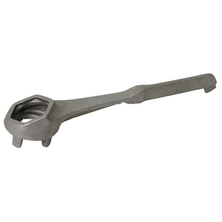 Zoro Select Drum Bung/Plug Wrench, Alum, 10 1/2 In L 7200