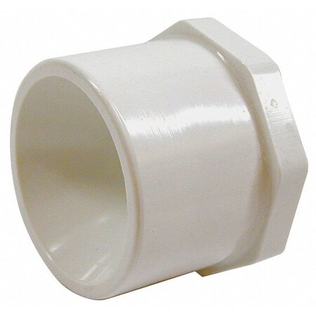 Charlotte Pipe And Foundry PVC Reducing Bushing, Spigot x FNPT, 1-1/2" x 1" Pipe Size 438-211
