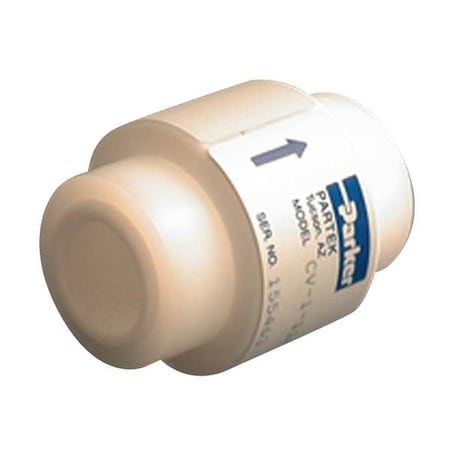 Parker 1/4" FNPT PTFE Check Valve CV-1-1144