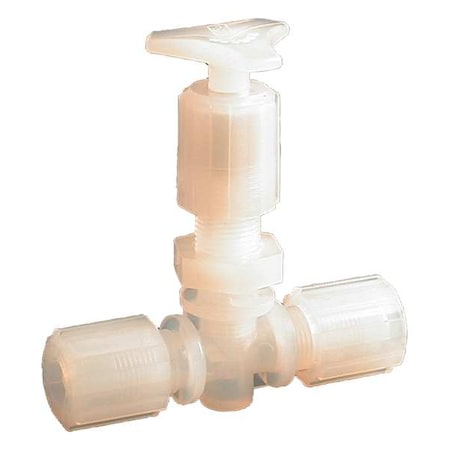 Parker Needle Valve, Straight, 1/4 In, Compression MV-13-120