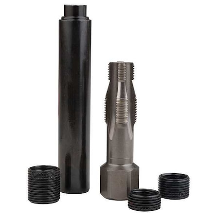 Recoil Free-Running Helical Insert Repair Kit, Helical Inserts, M14-1.25, Plain 18-8 Stainless Steel 98141