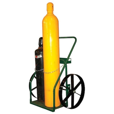 Saftcart Welding Cylinder Truck, 2 Cyl, 400 lb. 863-20