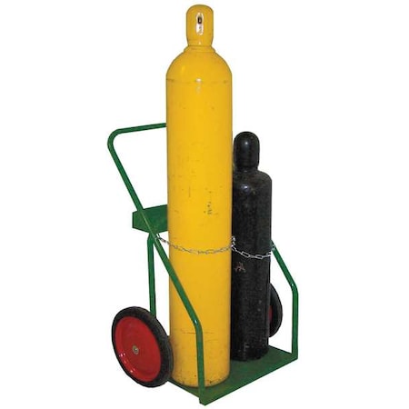 Saftcart Welding Cylinder Truck, 2 Cyl, 400 lb. 860-14