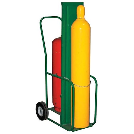 Saftcart Cylinder Truck, 2 Cylinder, 400 lb. 613-10-FW