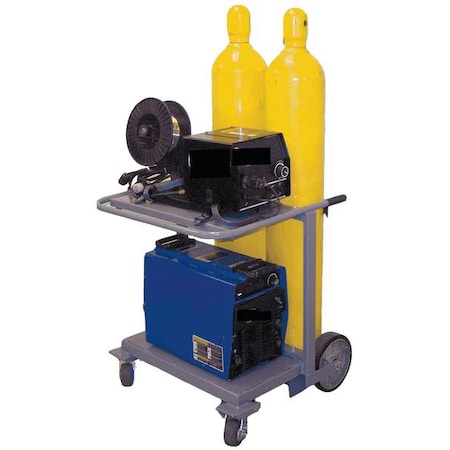 Saftcart Inverter Cart, Holds 2 Cylinder IV-2