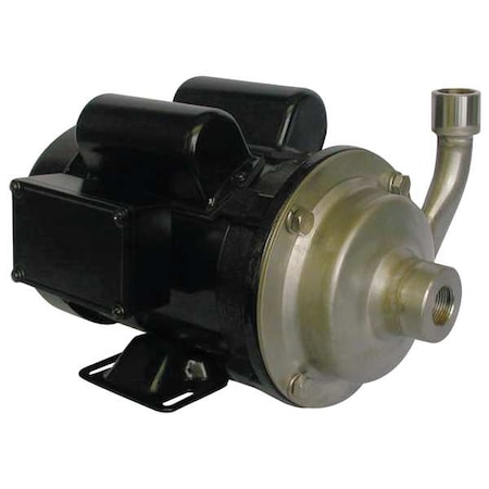 Dayton Pump, Centrifugal, SS, 1/2 HP, 1 PH 5WXT0
