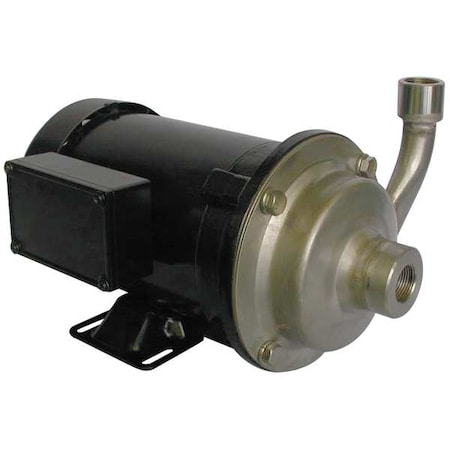 Dayton Pump, Centrifugal, SS, 1/2 HP, 3 PH 5WXT1