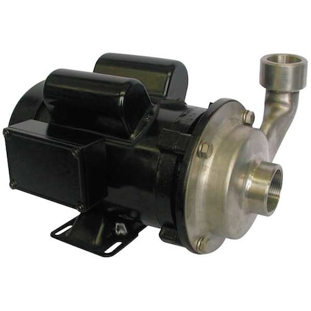 Dayton Pump, Centrifugal, SS, 1 HP, 1 PH 5WXT4