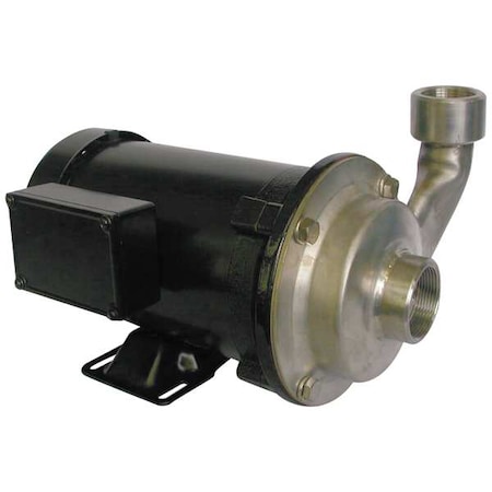 Dayton Pump, Centrifugal, SS, 1 HP, 3 PH 5WXT5