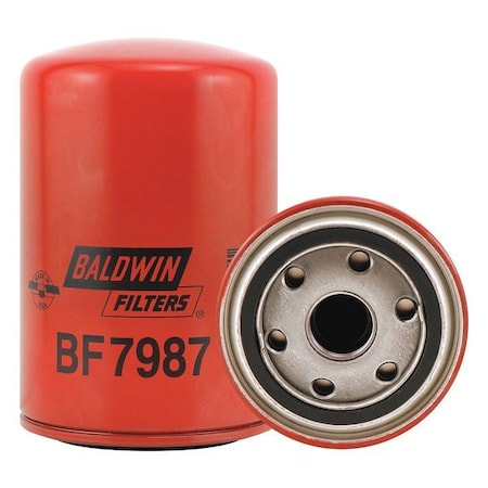Baldwin Filters Fuel Filter, 5-21/32x3-23/32x5-21/32 In BF7987