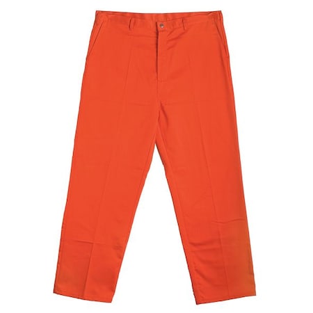 Zoro Select Flame-Retardant Treated Cotton Pants, Orange, 2XL 5WYR0