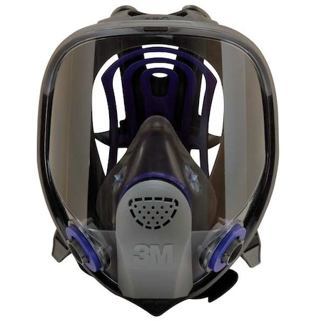 3M Ultimate FX Full Facepiece Reusable Respirator, FF-400 Series, Includes Speaking Diaphragm, Black, M FF-402