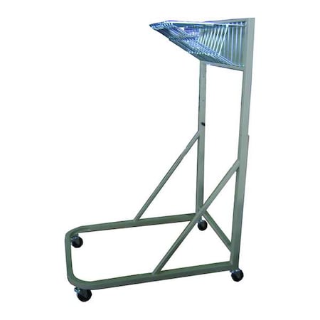 Zoro Select Pivot Mobile Stand, Requires 12 Clamps, Sheet Capacity 1200 5W268