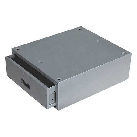 Zoro Select Stackable Drawer, 17W x 20D x 6H, Gray 5W671