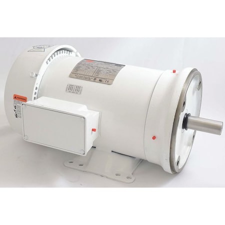 Dayton Washdown Motor, 3 Ph, TEFC, 3 HP, 3510 rpm 5XAT7