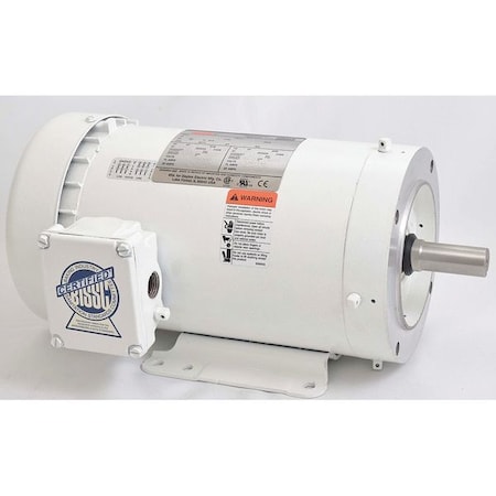 Dayton Washdown Motor, 3 Ph, TEFC, 2 HP, 1745 rpm 5XAT4
