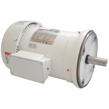 Dayton Washdown Motor, 3 Ph, TEFC, 3 HP, 1765 rpm 5XAU5BG