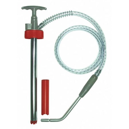 Dayton Hand Drum Pump, Piston, Steel 5XA53