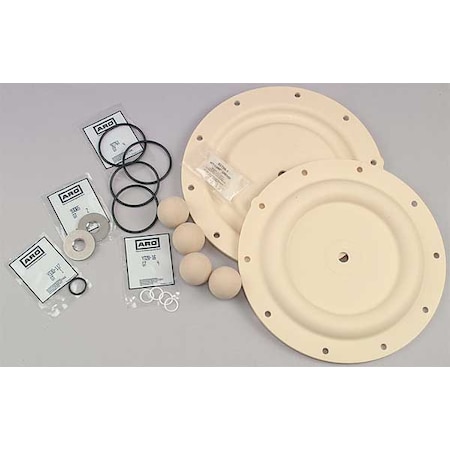 Aro Diaphragm Pump Repair Kit, PUR, For 5XA57 637427-UU