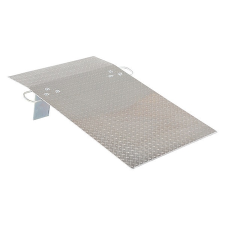 Zoro Select Dockplate, Aluminum, 500 lb, 48 x 30 In A-3048