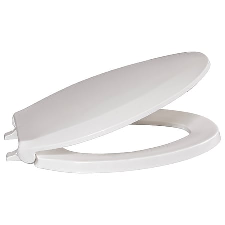 Centoco Toilet Seat With Cover, Toilet Seat, Elongated, White 800STS-001