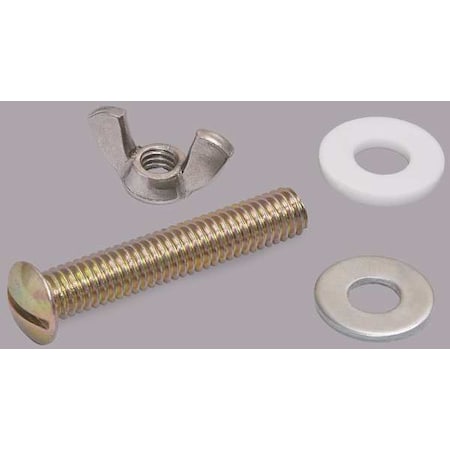 Centoco Toilet Seat Hardware, Plated Metal 802-HARDWARE