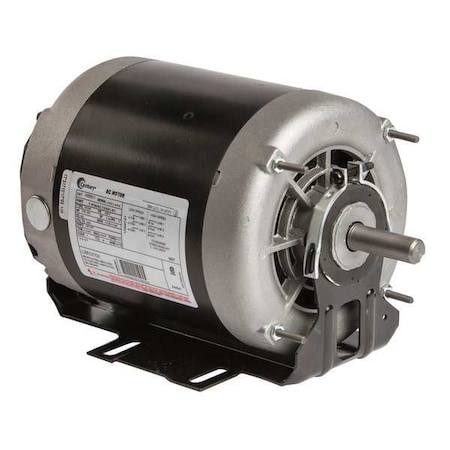 Century 3-Phase Belt Drive Motor, 1/3, 3/4 HP, 56 Frame, 200-230V AC Voltage, 1,725/1,140 Nameplate RPM H657V1