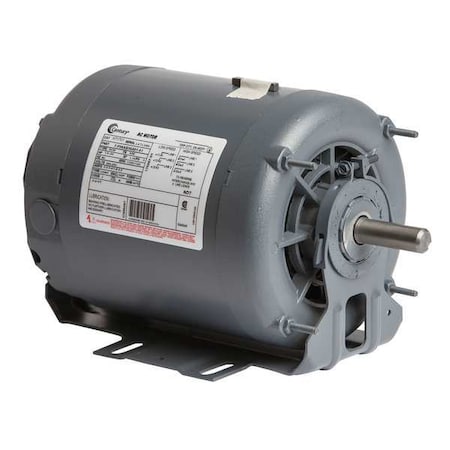 Century 3-Phase Belt Drive Motor, 1, 1/2 HP, 56 Frame, 200-230V AC Voltage, 1,725/1,140 Nameplate RPM H717V1