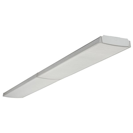 Lithonia Lighting Low Profile Wraparound Fixture, 8 ft L TLB 2 32 MVOLT 1/4 GEB10IS