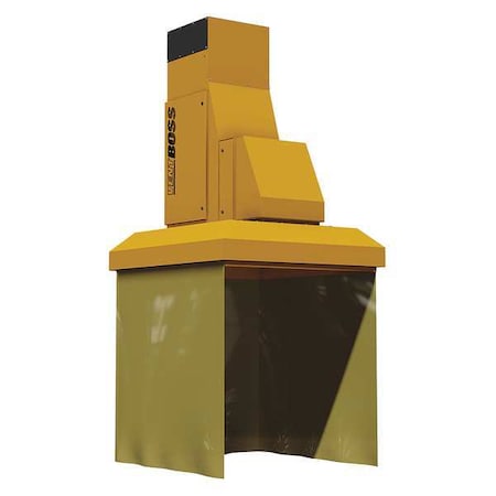 Ventboss By Robovent Overhead Filtration Unit, Manual, 1500 CFM S350