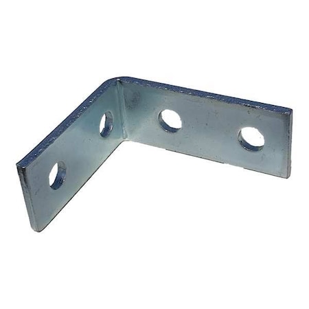 Zoro Select Channel Angle Plate, Silver V325EG