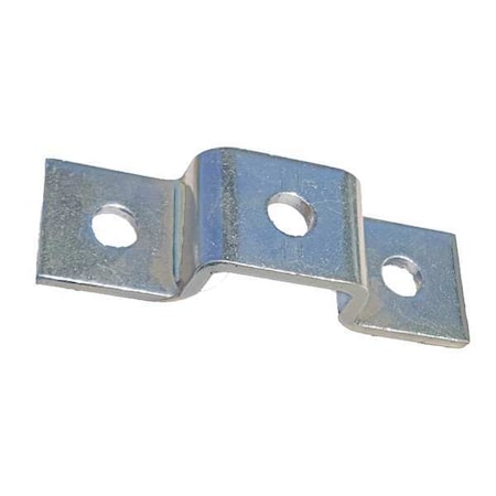 Zoro Select Channel U Fitting, Silver V310UEG