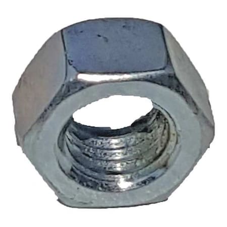 Zoro Select Channel Hex Nut, 1/2 In, Silver, PK25 V515 1/2EG