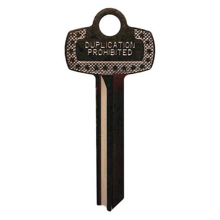 Schlage Key Blank, C, PK50 35-310CB-50