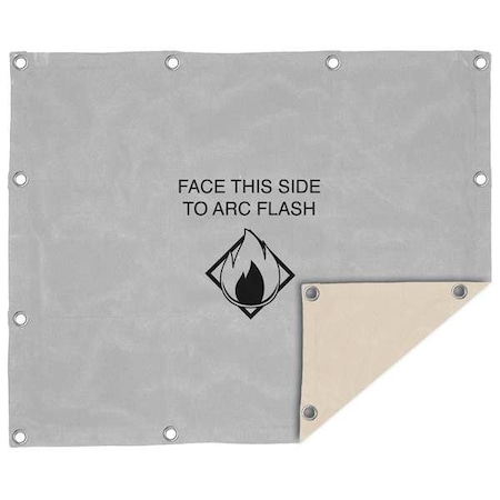 Salisbury Arc Blanket, 40kA, 4 x 5 Ft., Gray/Khaki ARC45-40PS