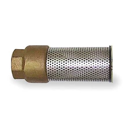 Campbell 1-1/4" FNPT Lead Free Bronze Spring Foot Valve 4102E