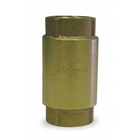 Campbell Spring Check Valve, Brass, 1 In., FNPT CV-4T