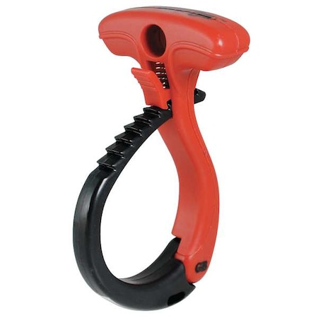 Gardner Bender Cable Wraptor, 3-1/2 in L, 4 in Max Bundle Dia., Black, Red, Stainless Steel, 150 lb Strength CWT4RR20