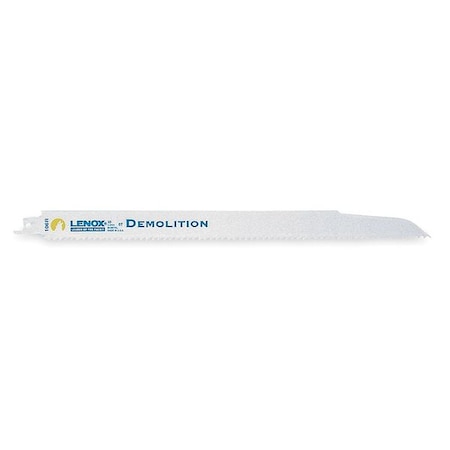Lenox 12 in L x 6 TPI Reciprocating Saw Blade, 2 PK 20500106R