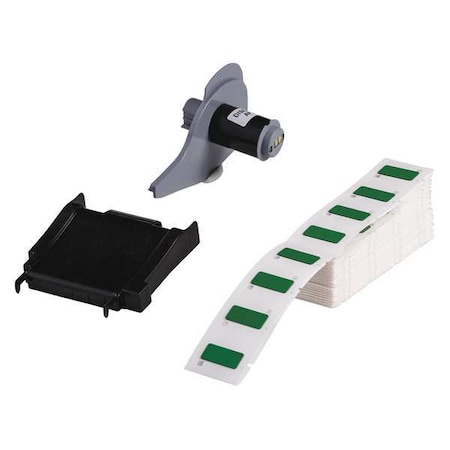 Brady Label Cartridge, Green, Labels/Roll: 200 M71EP-171-593-GN