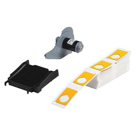 Brady Label Cartridge, Yellow, Labels/Roll: 100 M71EP-168-593-YL